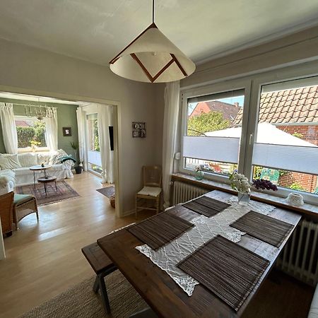 Ferienwohnung Haus Papenburg Garten Parkplatz Nordsee Exteriér fotografie