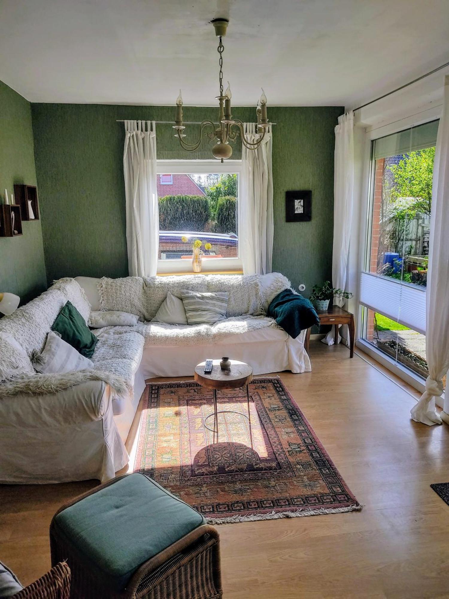 Ferienwohnung Haus Papenburg Garten Parkplatz Nordsee Exteriér fotografie