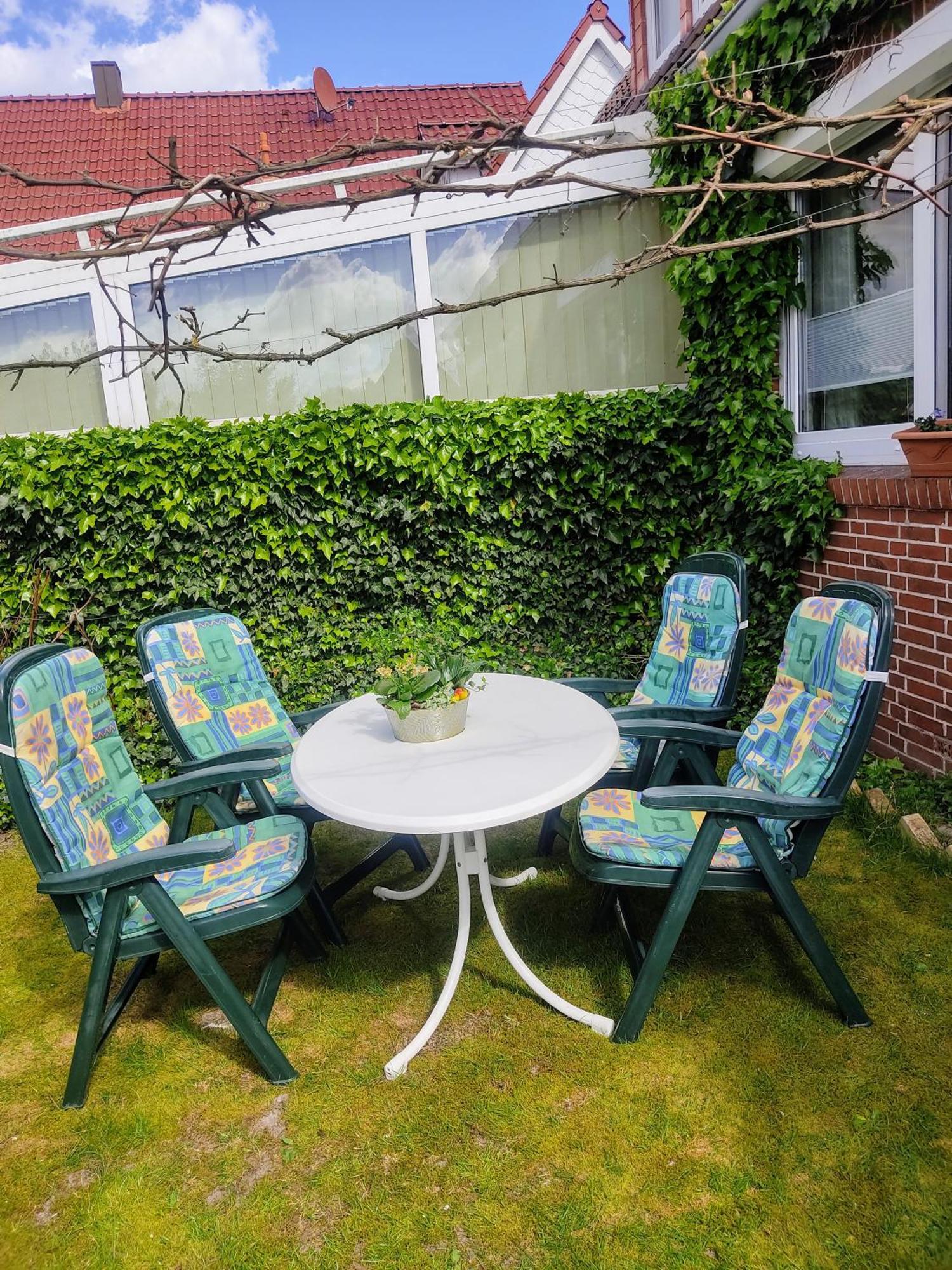 Ferienwohnung Haus Papenburg Garten Parkplatz Nordsee Exteriér fotografie