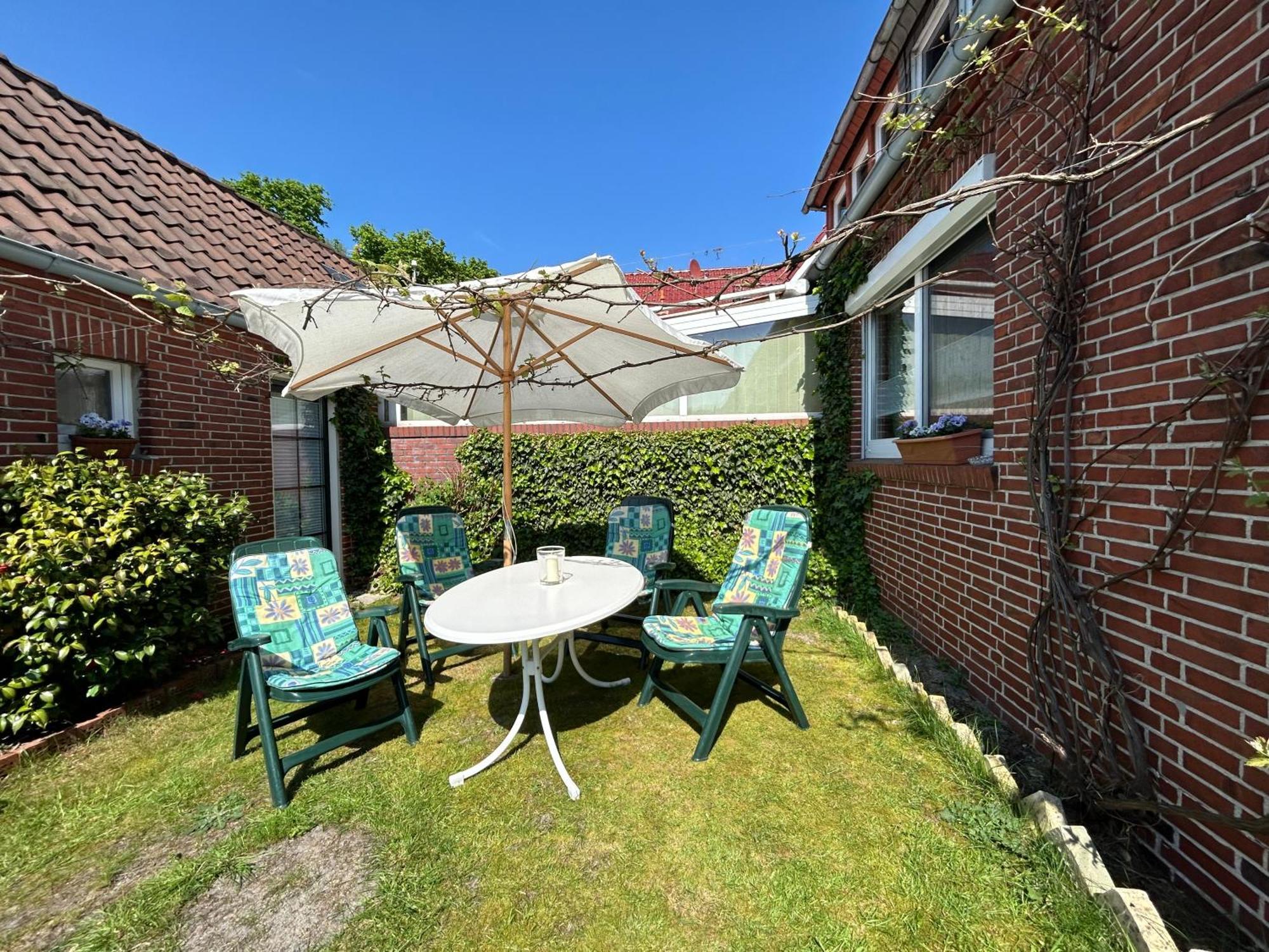 Ferienwohnung Haus Papenburg Garten Parkplatz Nordsee Exteriér fotografie