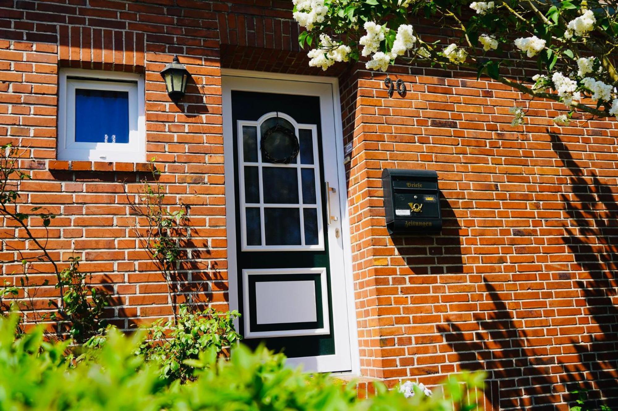 Ferienwohnung Haus Papenburg Garten Parkplatz Nordsee Exteriér fotografie